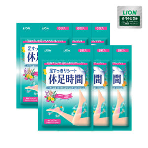휴족시간 쿨링시트 6매입 x 6개 / 다리 관리, 종아리 패치, 쿨링패치 실사용 후기 | 효과 있을까? - 상품 이미지 1