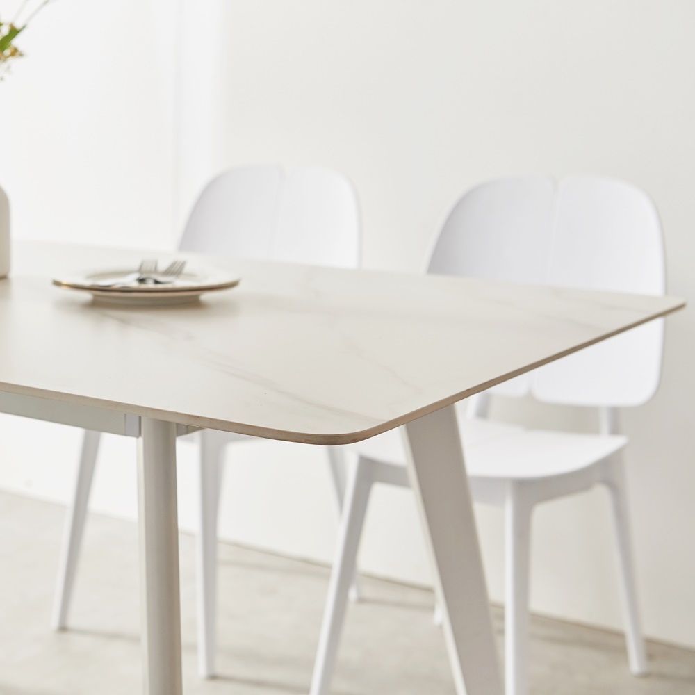 라라떼 2인용식탁 작은4인용 세라믹식탁1200 포세린