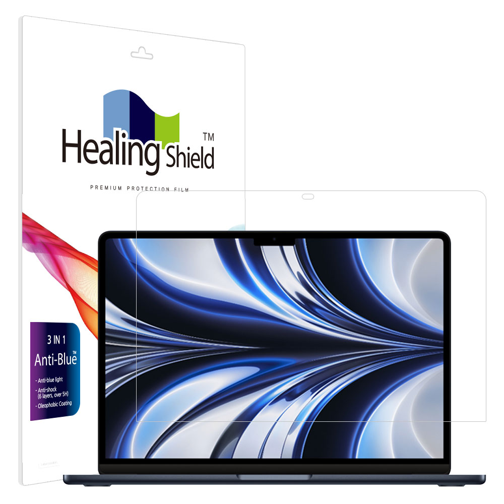 맥북에어 M2 2022 13 블루라이트차단 필름 - 상품 이미지