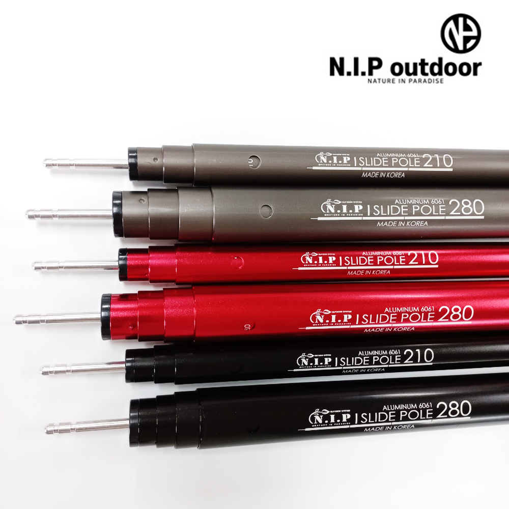 N.I.P 슬라이드 폴대 슬라이딩 사이드폴 210 1줄