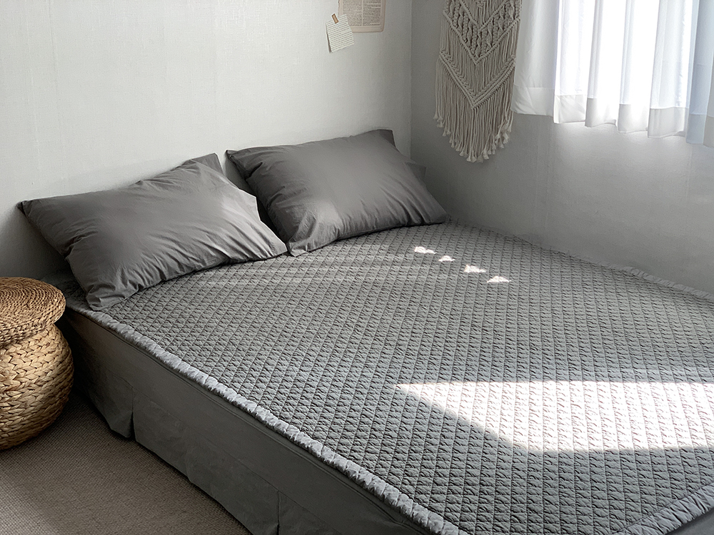 매일이불 80수고밀도면 침대패드 먼지없는 양면사용가능한 침대패드