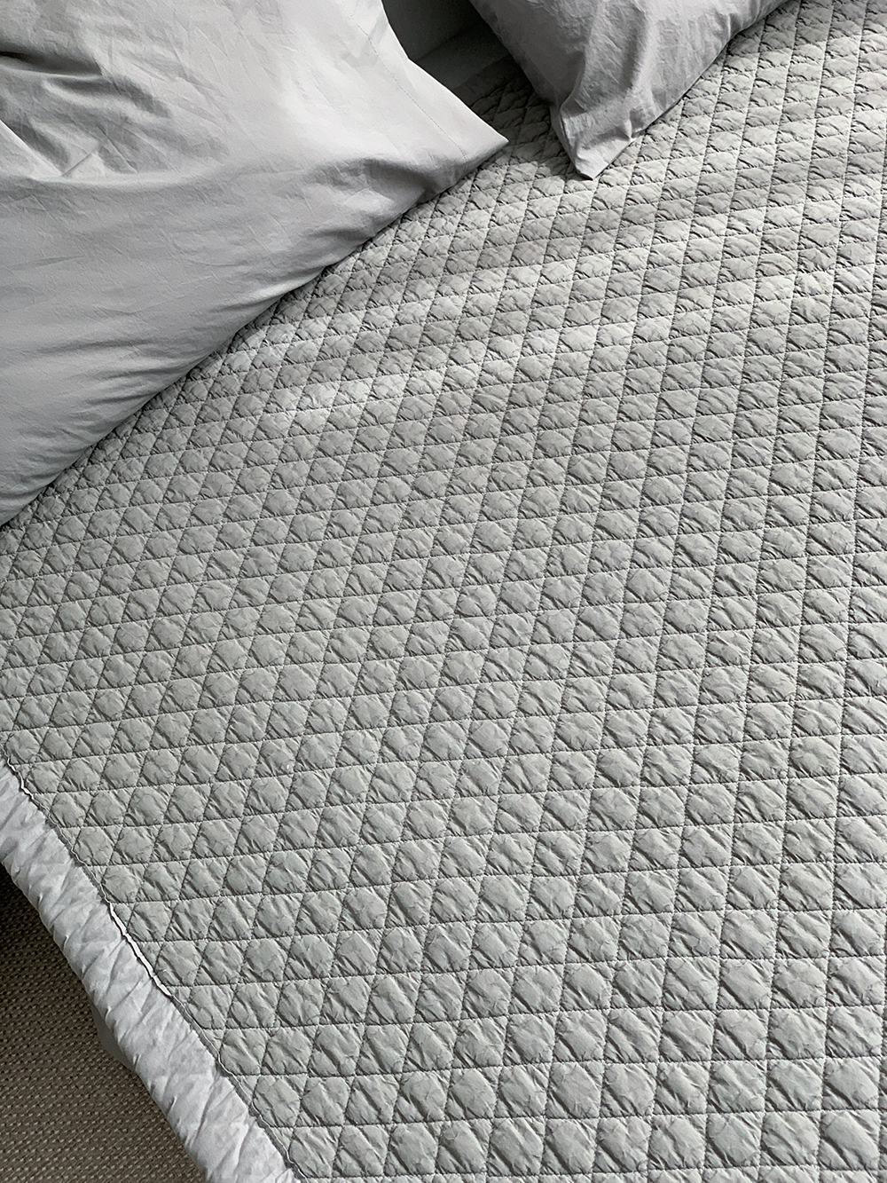 매일이불 80수고밀도면 침대패드 먼지없는 양면사용가능한 침대패드