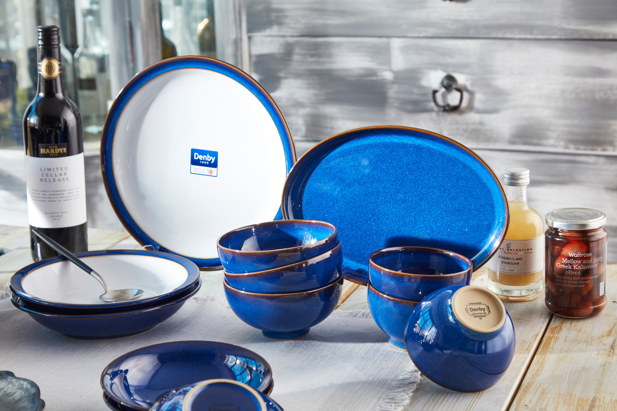 [덴비] 임페리얼 블루 2인 8P 세트