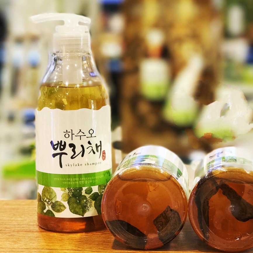 하수오샴푸 지루성 두피진정샴푸 뿌리 한약재 샴푸