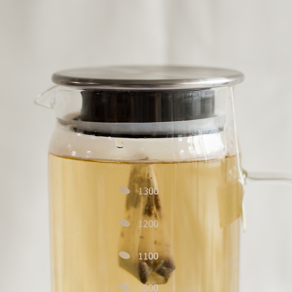 뜨거운물 내열유리물병 냉장고 보리차물통 900ml - 상품 이미지