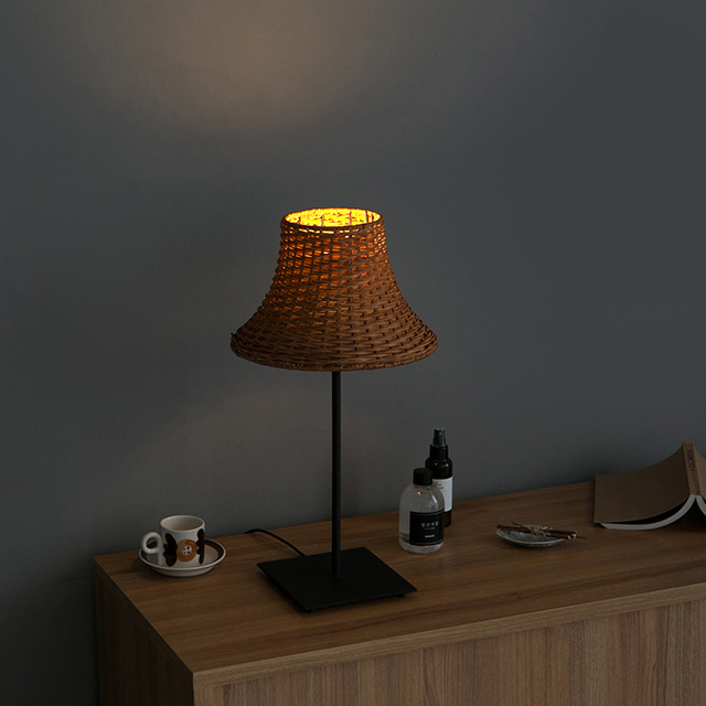 RATTAN 단스탠드 E26 KS1953T/1 2058.9929 + E26 LED 스마트전구 9W 컬러 세트 이미지 8