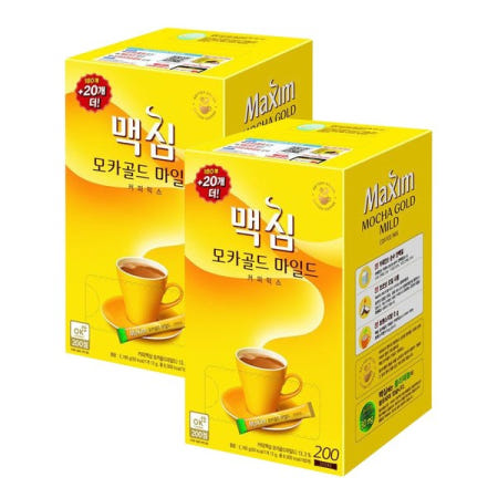 [또와상점 협력사]동서식품 맥심 모카골드 마일드 커피믹스 12g 400T