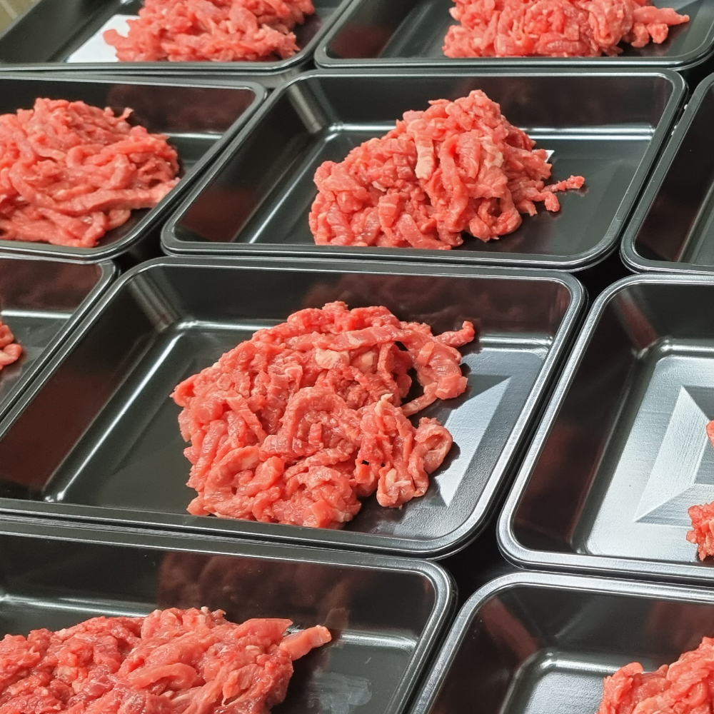 [평점 4.95] 마장동 투뿔 화려한우 육회 육사시미 뭉티기 당일작업