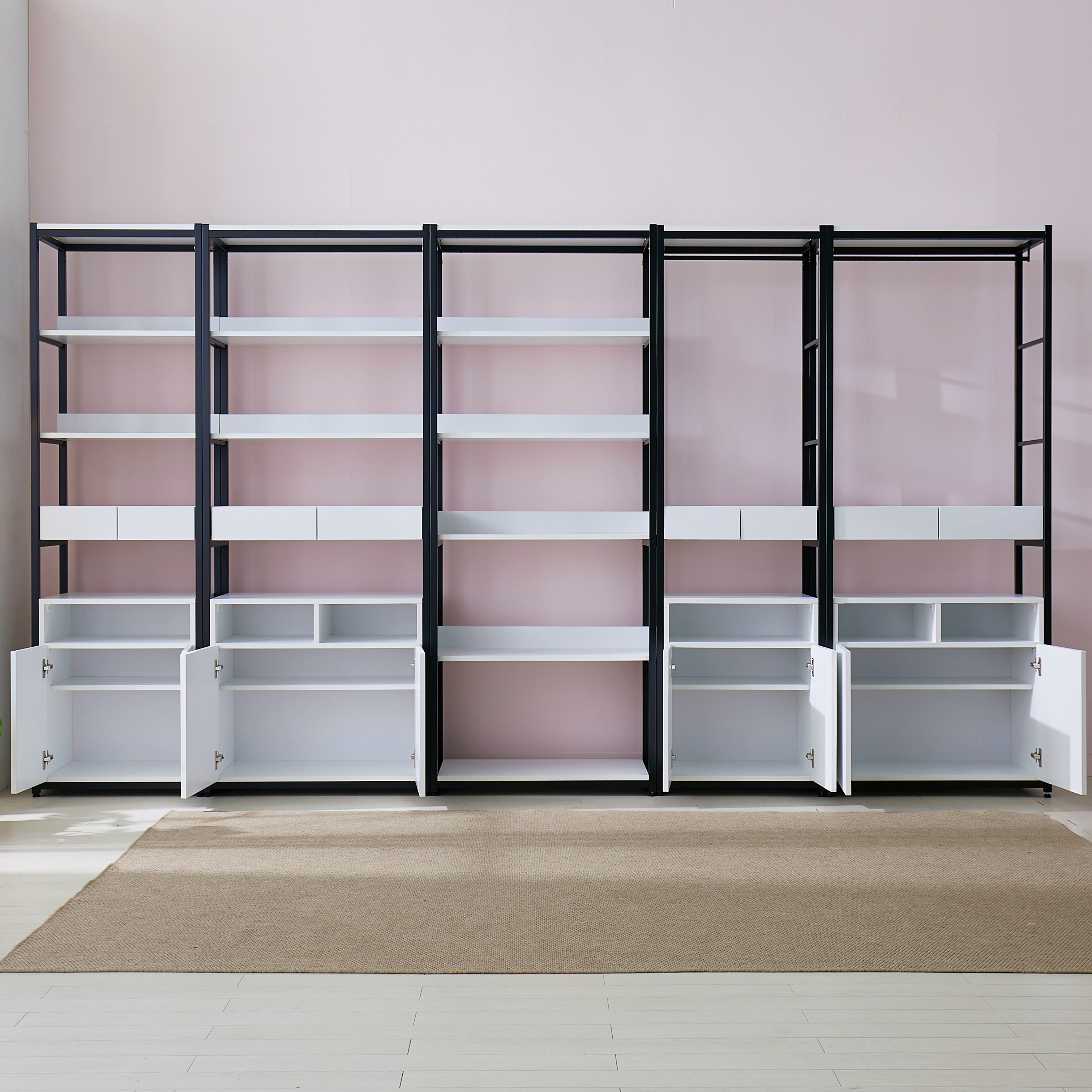 에스메로 모듈장 술 레고 가방 인테리어 장식장 진열장