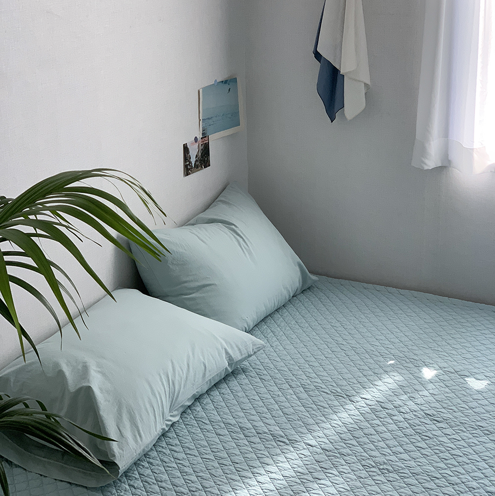 매일이불 80수고밀도면 침대패드 먼지없는 양면사용가능한 침대패드