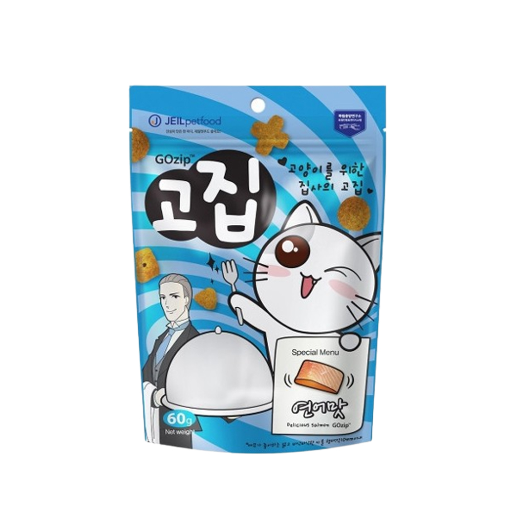 고집 그레인프리 고양이 스낵 간식 참치맛, 60g, 1개 - 상세 이미지 3