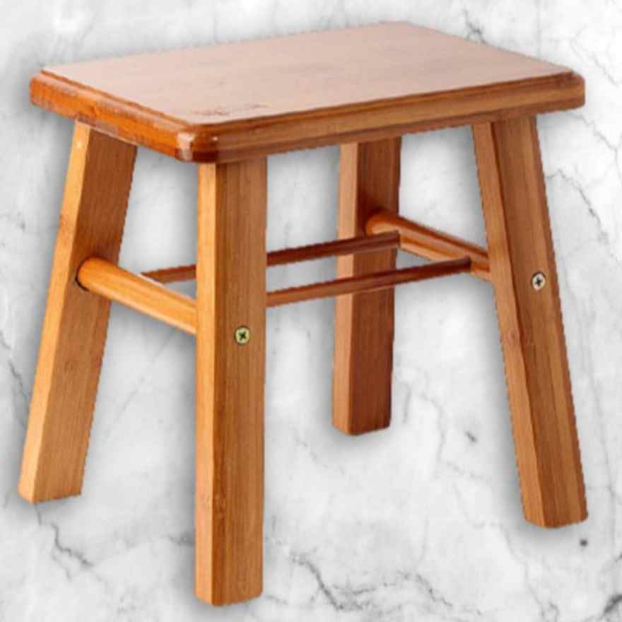 낮은 나무의자 등받이없는의자 원목 사각 우드 스툴