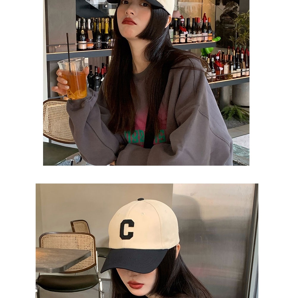 커플 남녀공용 남자 여자 테니스 여행 운동 골프 물놀이 테니스 패션 투톤 야구 볼캡 모자