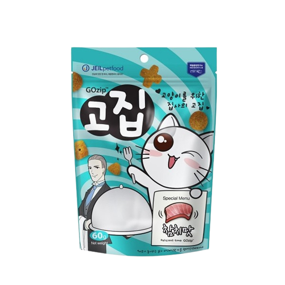 고집 그레인프리 고양이 스낵 간식 참치맛, 60g, 1개 - 상세 이미지 4
