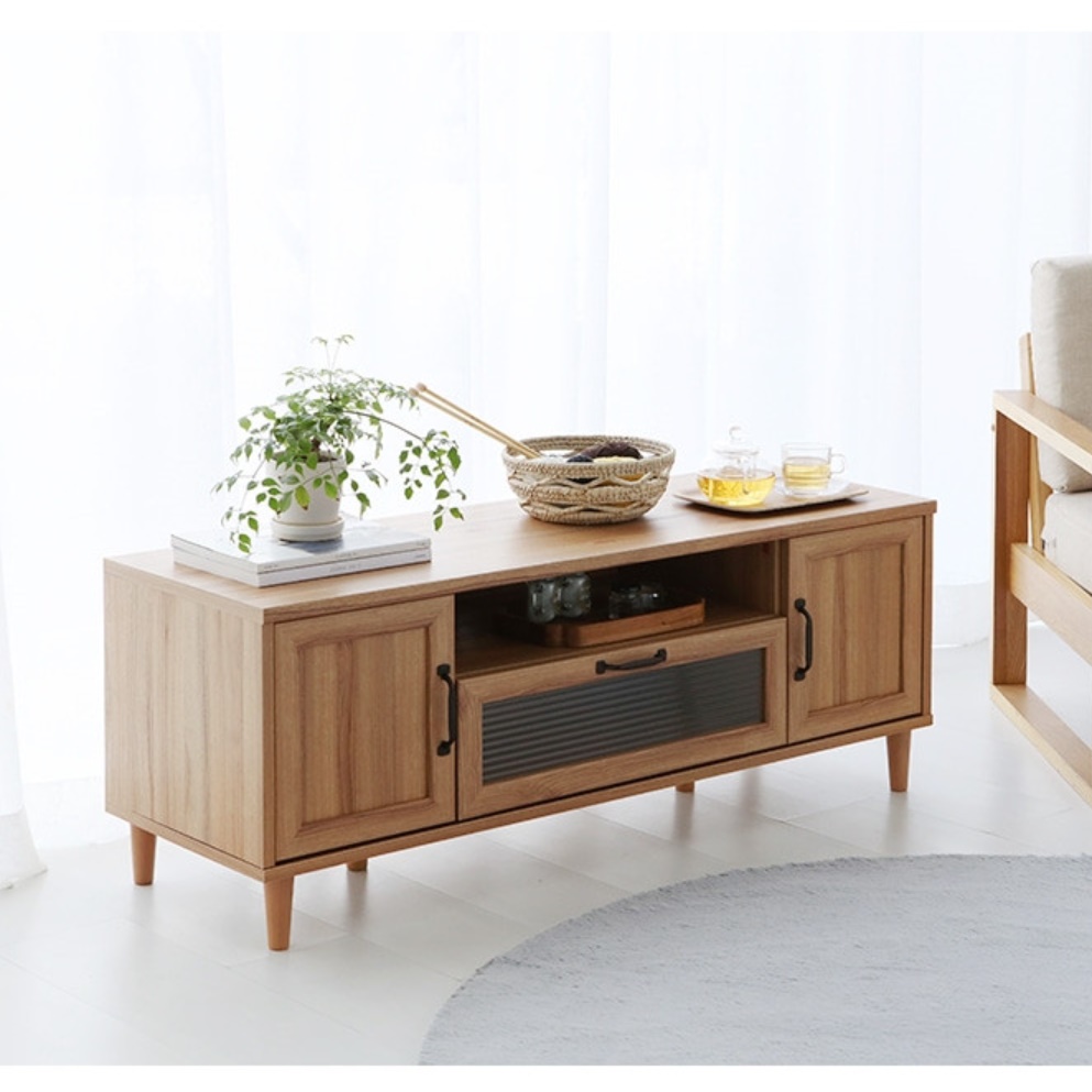 엔틱 빈티지 안방 tv장 원룸 티비다이 슬림 폭좁은 티브다이 키높은 고급 키큰 거실장