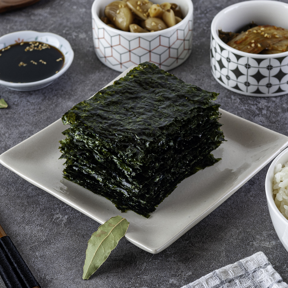 맛있는 구운김 재래김 간장김 국내산 김 선물세트 원초 100% 5매 10g x 20봉 - 상세 이미지 4
