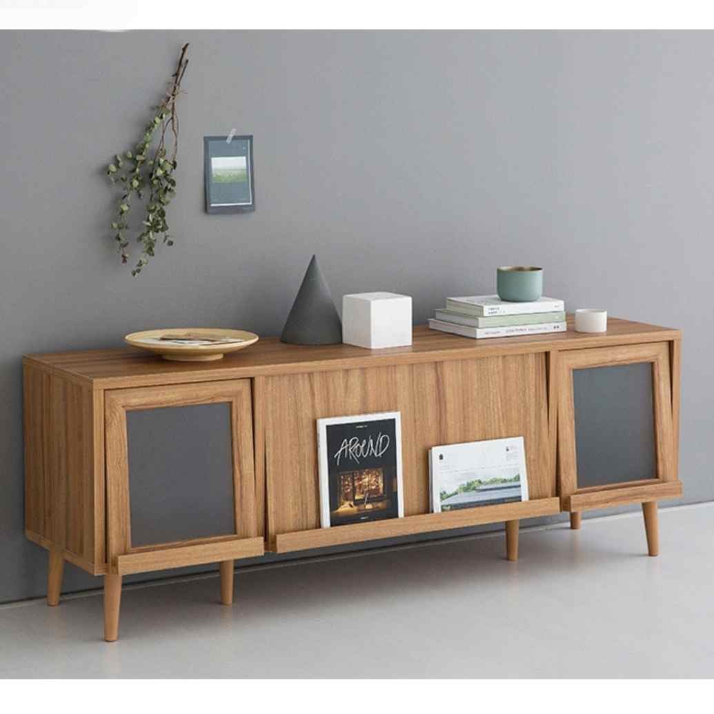 엔틱 빈티지 안방 tv장 원룸 티비다이 폭좁은 고급 티브다이 슬림 키높은 키큰 거실장