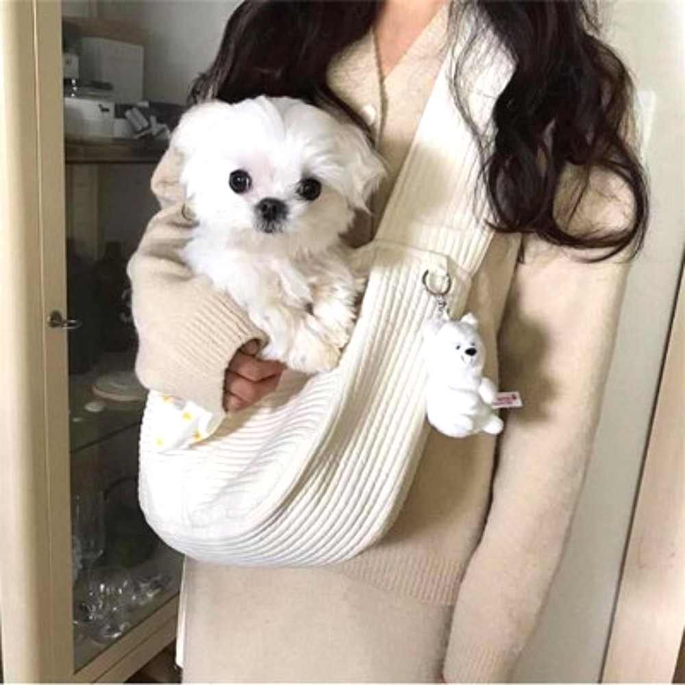 고양이 강아지 슬링백 포대기 이동가방 S - 상세 이미지 2