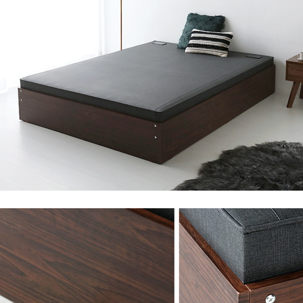 명품 흙침대 퀸 사이즈 Q 황토볼 보료 침대 1인용 평상형 소형 1인 평상