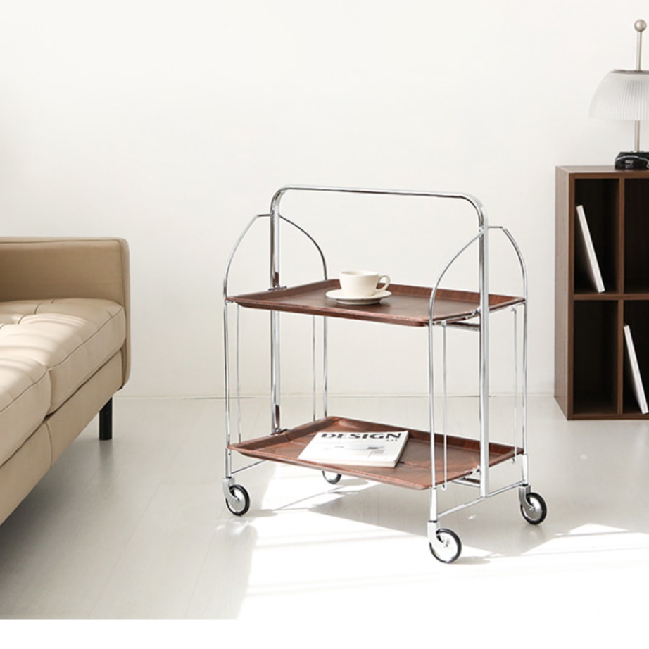 업소용 핸드카 2단 식당용 병원 배식카 식당 카트 서빙 카트