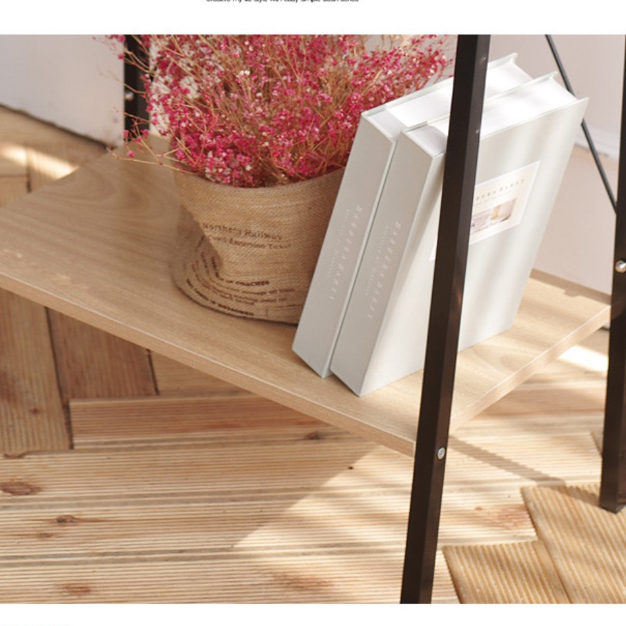 작은 선반 시스템 벽 선반 장 거실 선반장 사다리형 선반 - 상세 이미지 4