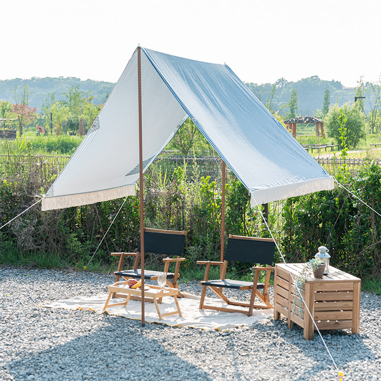 미니 소형 그늘막 타프 차박 경량 방수 사각타프