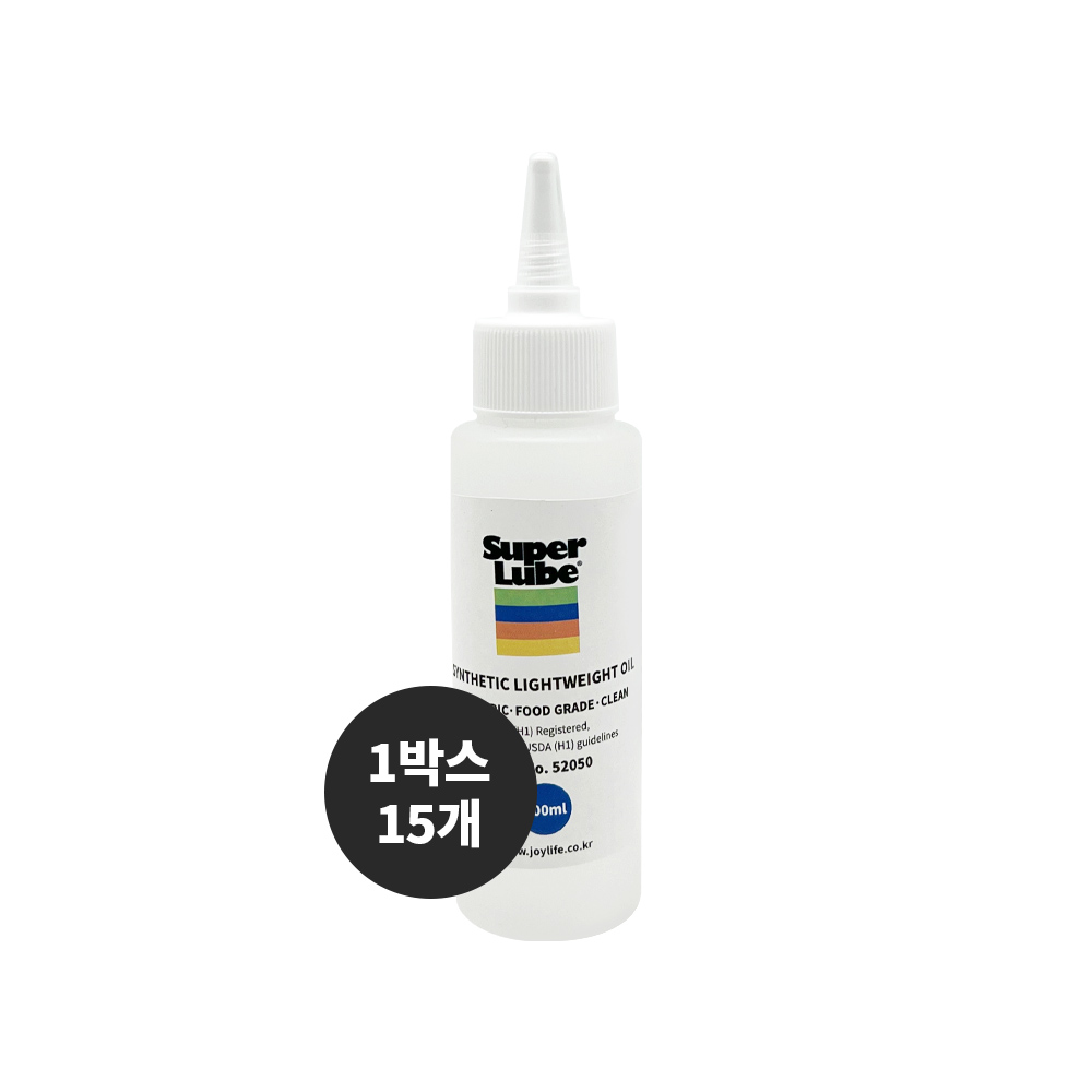 슈퍼루브 라이트웨이트 오일 100ml 윤활유 그리스 1박스 15개 - 상품 이미지