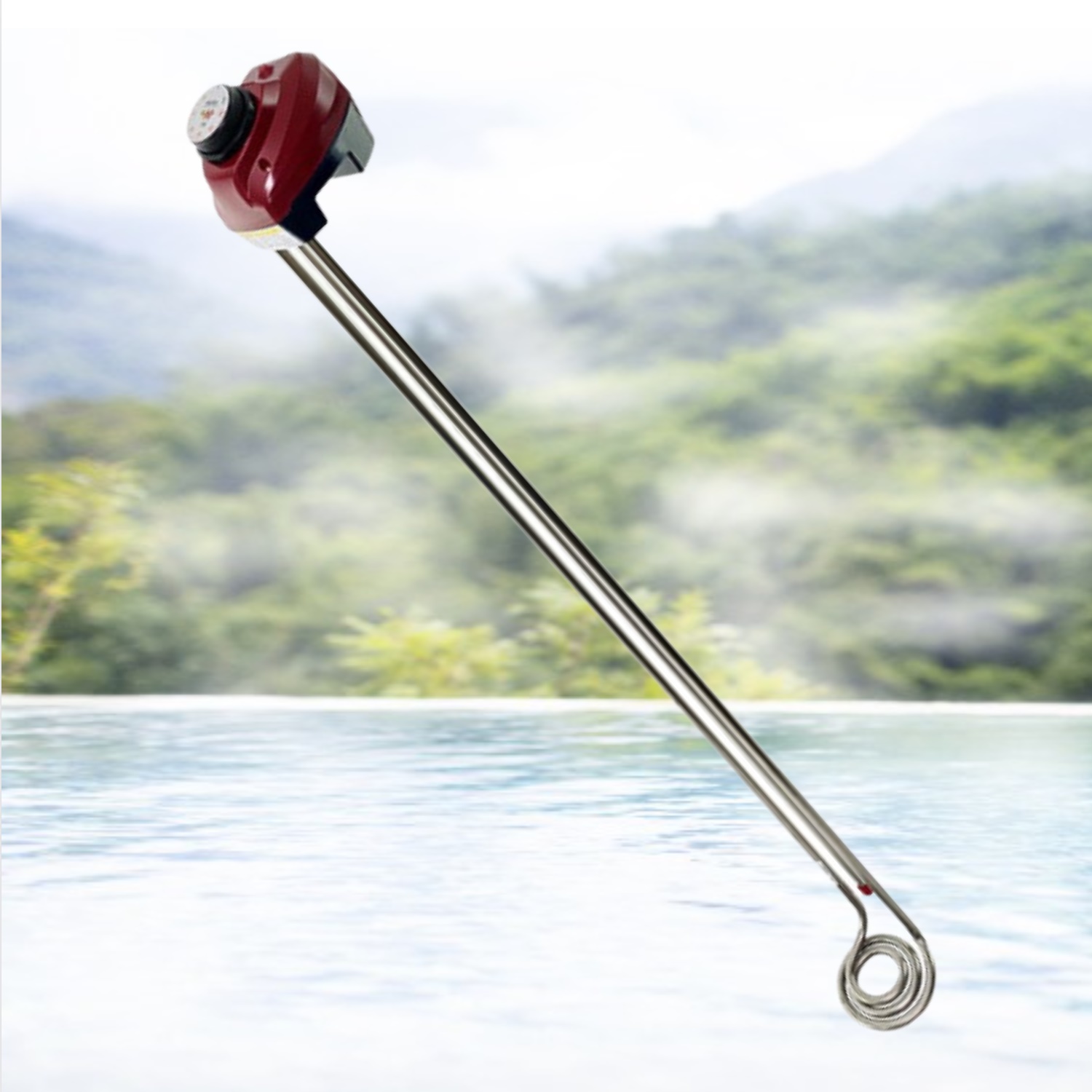 물 데우는 기계 히터봉 돼지꼬리 온수기 5kw 700mm