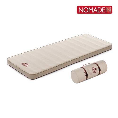 [노마드] 에어폼 슬리핑 매트 10cm 캠핑 차박 자충 자동충전 싱글 수납가방포함