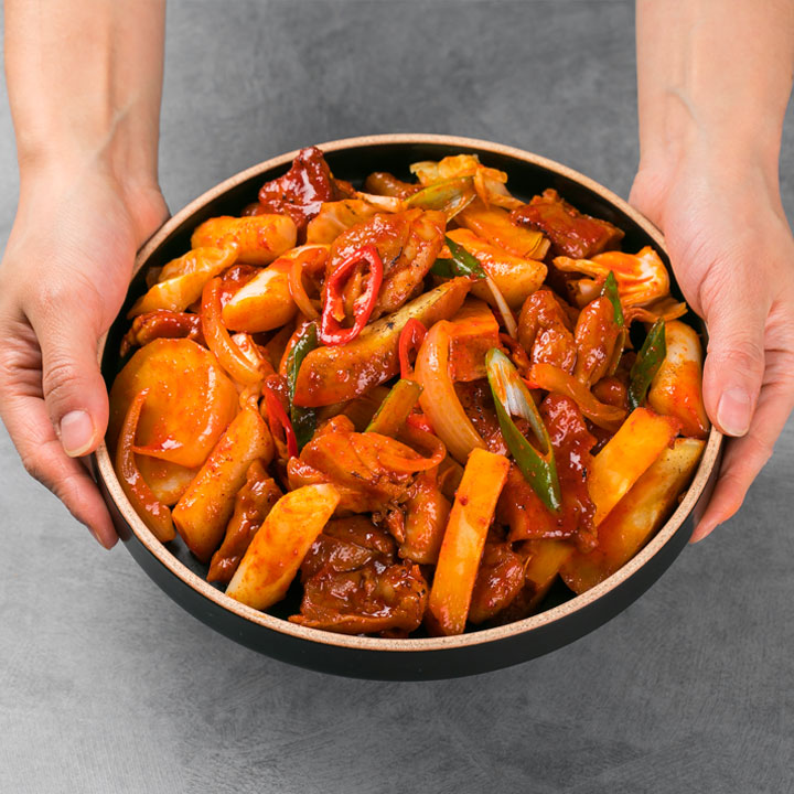 춘천 신선 한입닭갈비 700g + 분모자100g 캠핑 음식 - 상세 이미지 4