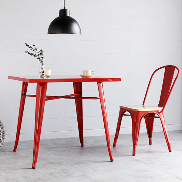 식당 카페 레스토랑 업소용 빈티지 테이블 2인용