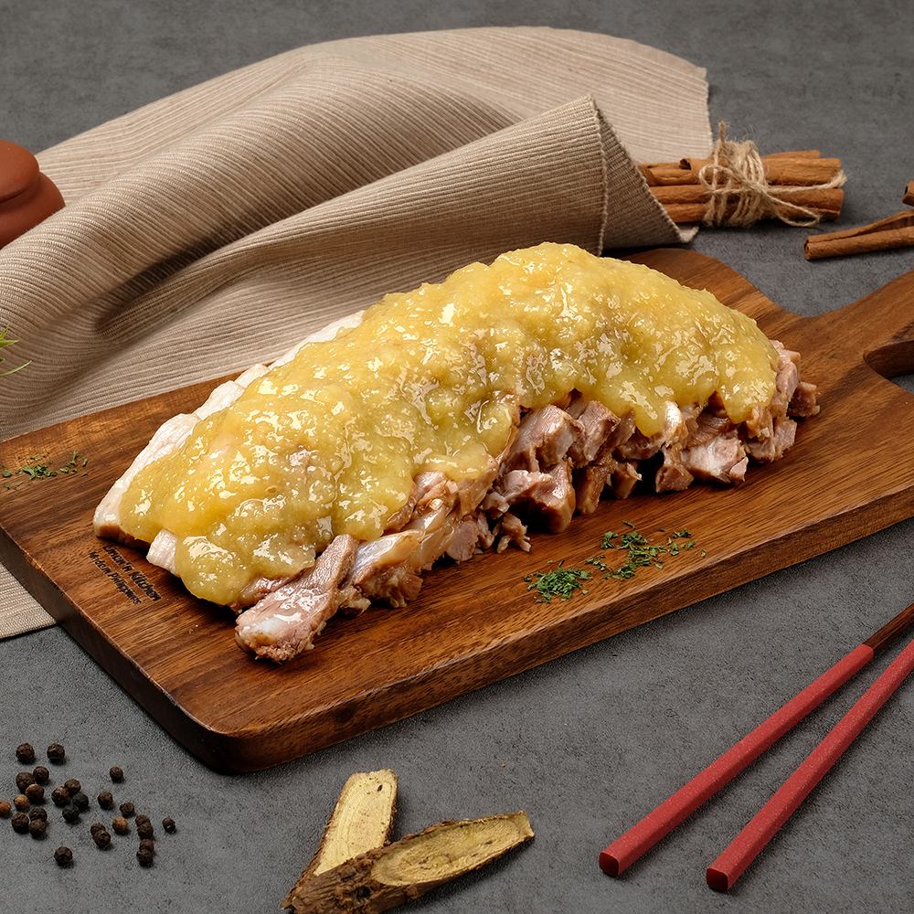 통삼겹살 430g 내외 돼지 수육 족발 한방 보쌈 캠핑음식 - 상세 이미지 3