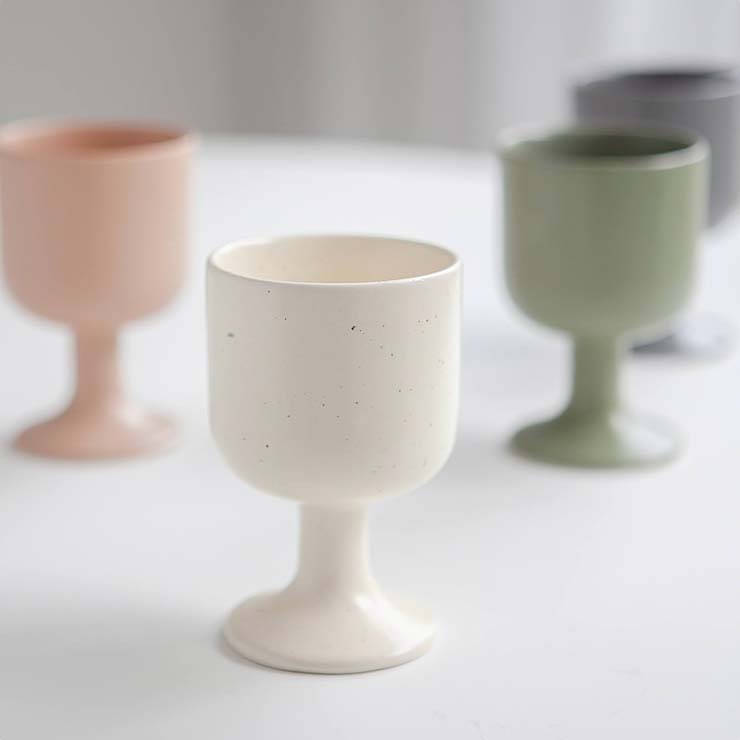 [국내생산] 니코트 히어 무광 와인잔 선물세트 2P