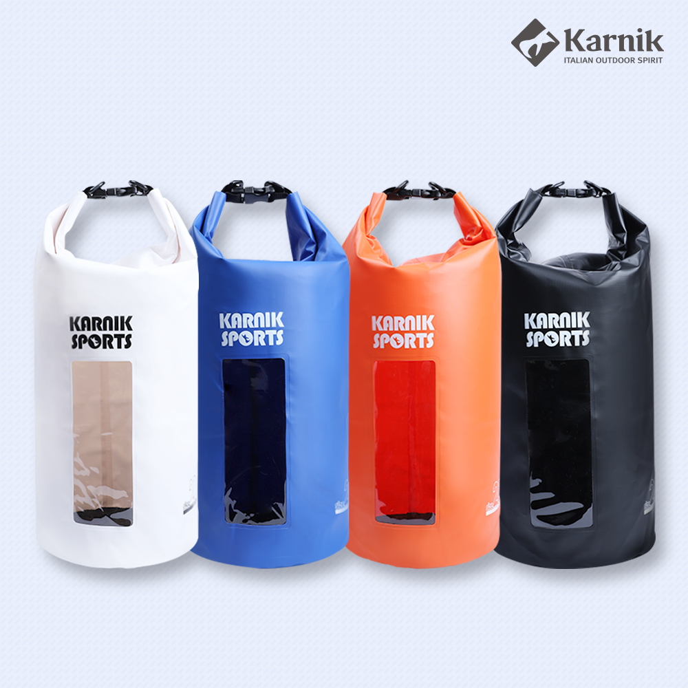 카르닉 프리미엄 방수 가방 드라이백 비치백 수영장 물놀이 5L N로고 이미지 3