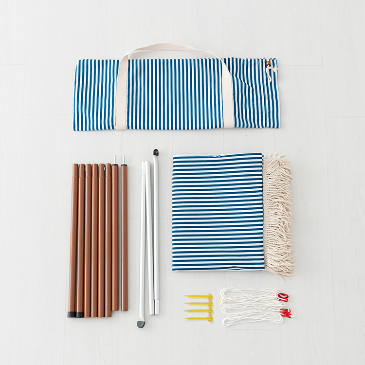 미니 소형 그늘막 타프 차박 경량 방수 사각타프