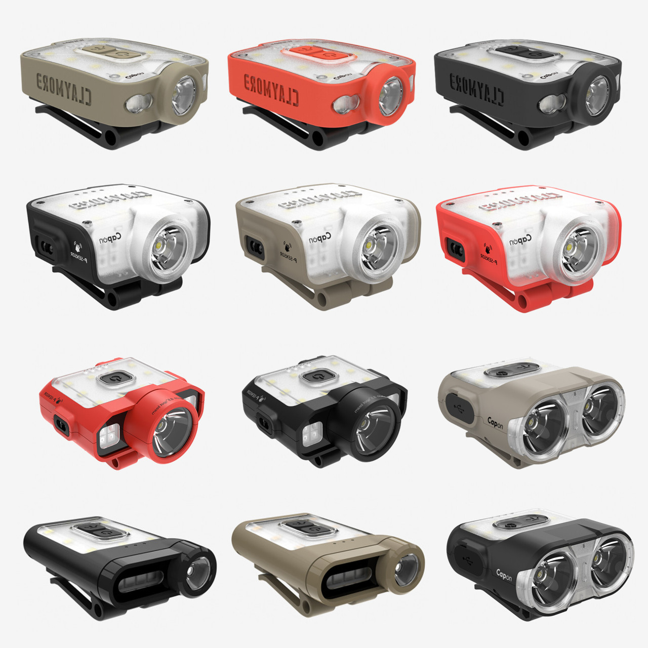 크레모아 캡온 캡라이트 40B 충전식 LED랜턴 백패킹 낚시 작업등 모자 헤드랜턴 - 상세 이미지 2