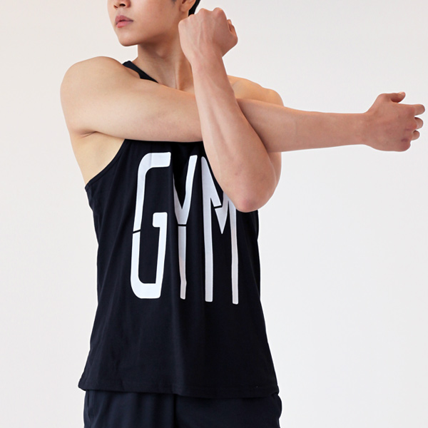 장바9니 GYM 헬스나시 멋짐뿜뿜 갓성비 짐웨어 - 상세 이미지 4