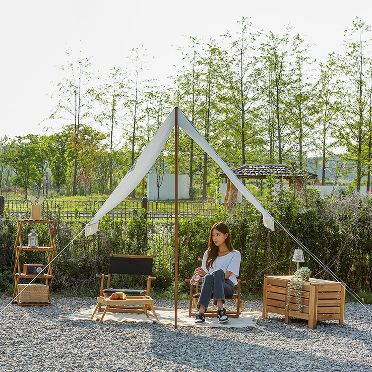 미니 소형 그늘막 타프 차박 경량 방수 사각타프