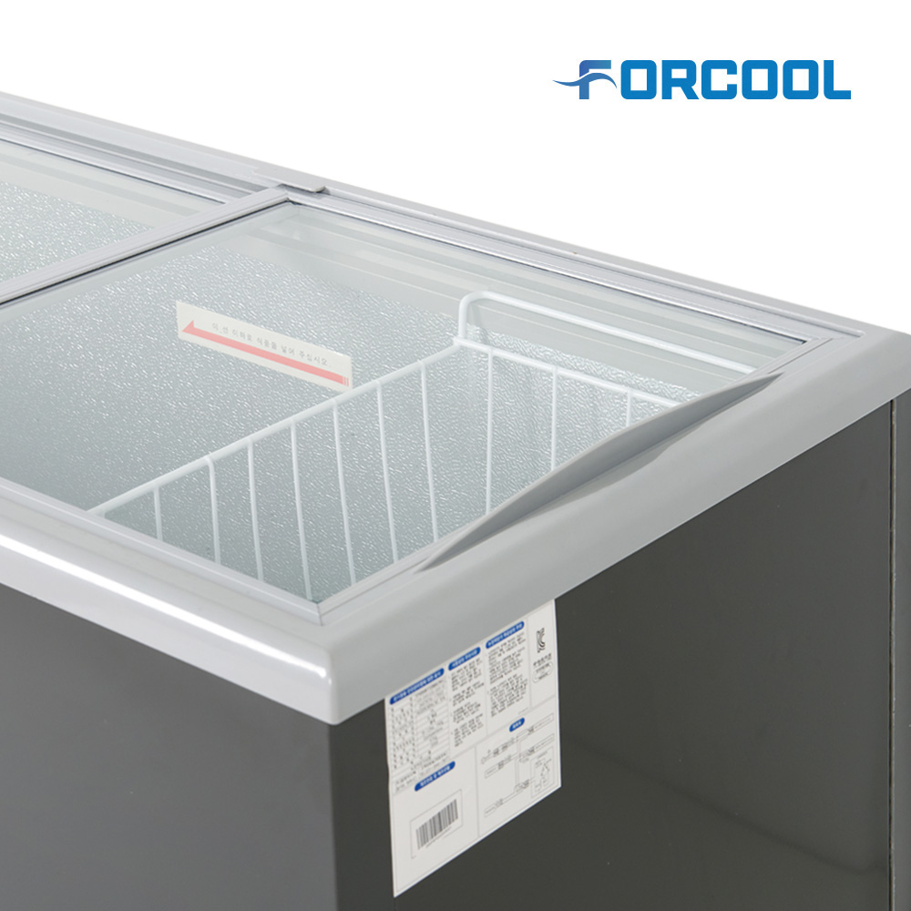 업소용 미니 냉동쇼케이스 소형 아이스크림 쇼케이스 냉동고 200L KSR-200F-SP - 상세 이미지 3