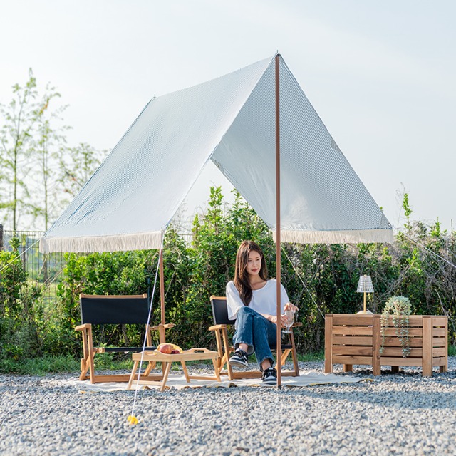미니 소형 그늘막 타프 차박 경량 방수 사각타프