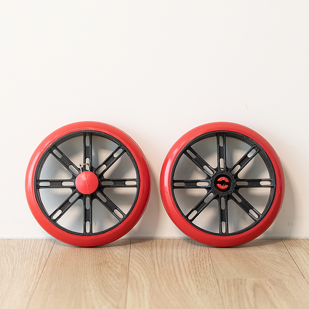 할메이드 알루미늄 쇼핑카트바퀴 시장가방 핸드카트 튼튼바퀴 1p