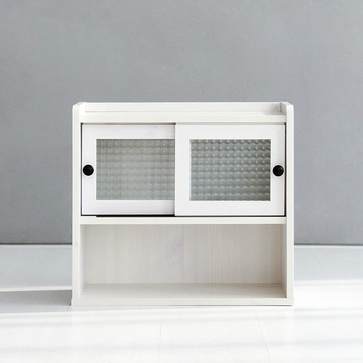 폴라보 미니수납장 좁은 2문 SHM4247SL 470x200x420mm, 2단, 화이트파인베니어 4712.1145 - 상세 이미지 5