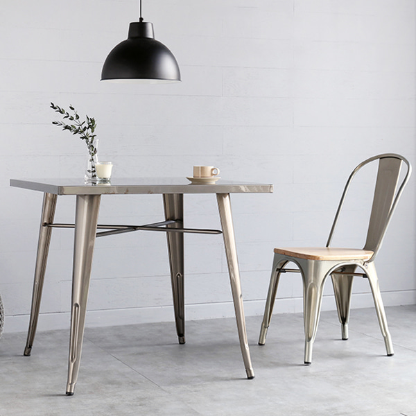 식당 카페 레스토랑 업소용 빈티지 테이블 2인용