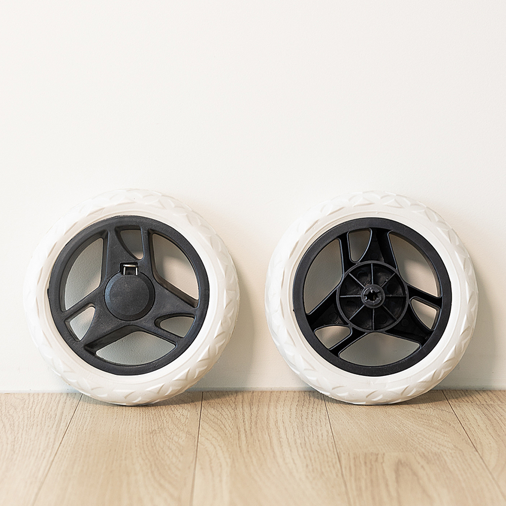 할메이드 알루미늄 쇼핑카트바퀴 시장가방 핸드카트 바퀴 대 1p