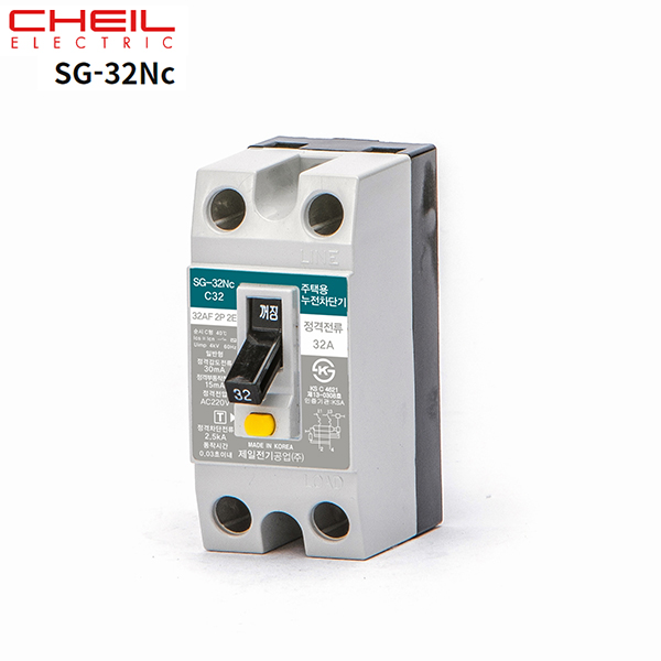 제일전기 SG 32Nc C형 고급형 주택용 누전차단기 32A CHEIL - 상세 이미지 4