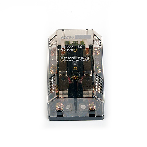 카콘 릴레이 HR 723 2C 220V 파워릴레이 AB접점 - 상세 이미지 2