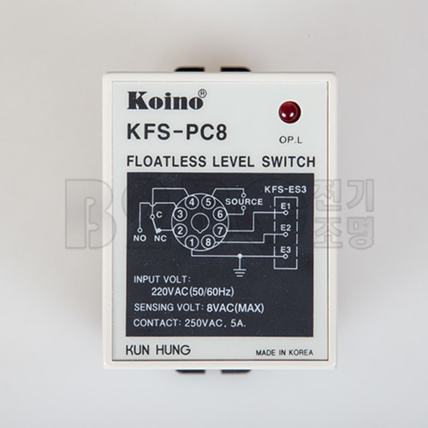 건흥전기 레벨컨트롤러 KFS-PC8 액면제어기 - 상세 이미지 4