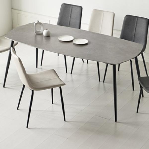 와이드 식탁 세라믹 상판 식탁 식당 업소용 테이블 넓은 식탁