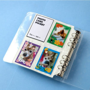 A6 와이드 6공 다이어리 포카 바인더 속지 포토카드 포켓 띠부씰 띠부실 실사용 후기 | 효과 있을까? - 상품 이미지 1