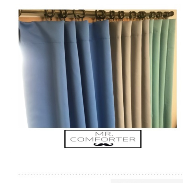 양면 암막커튼 1+1 고급 3중 커튼 빛차단커튼